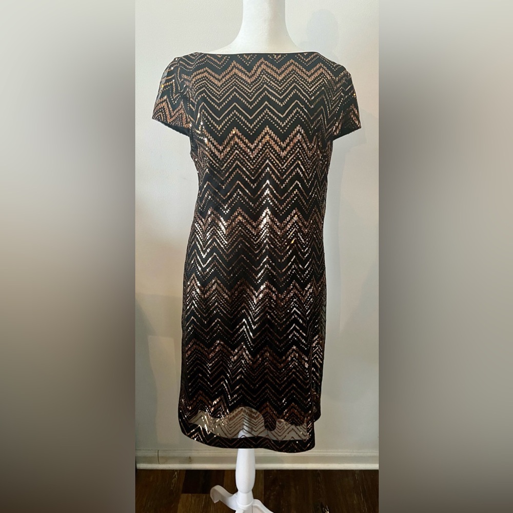 Jessica Howard Sequin Shift